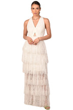 Clarise White Lace Maxi Dress