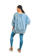 Oversized Mineral Wash Pullover & Leggings Set