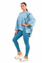 Oversized Mineral Wash Pullover & Leggings Set