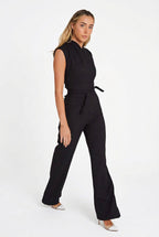 Women's V-Neck Wide-Leg Jumpsuit – view 2
