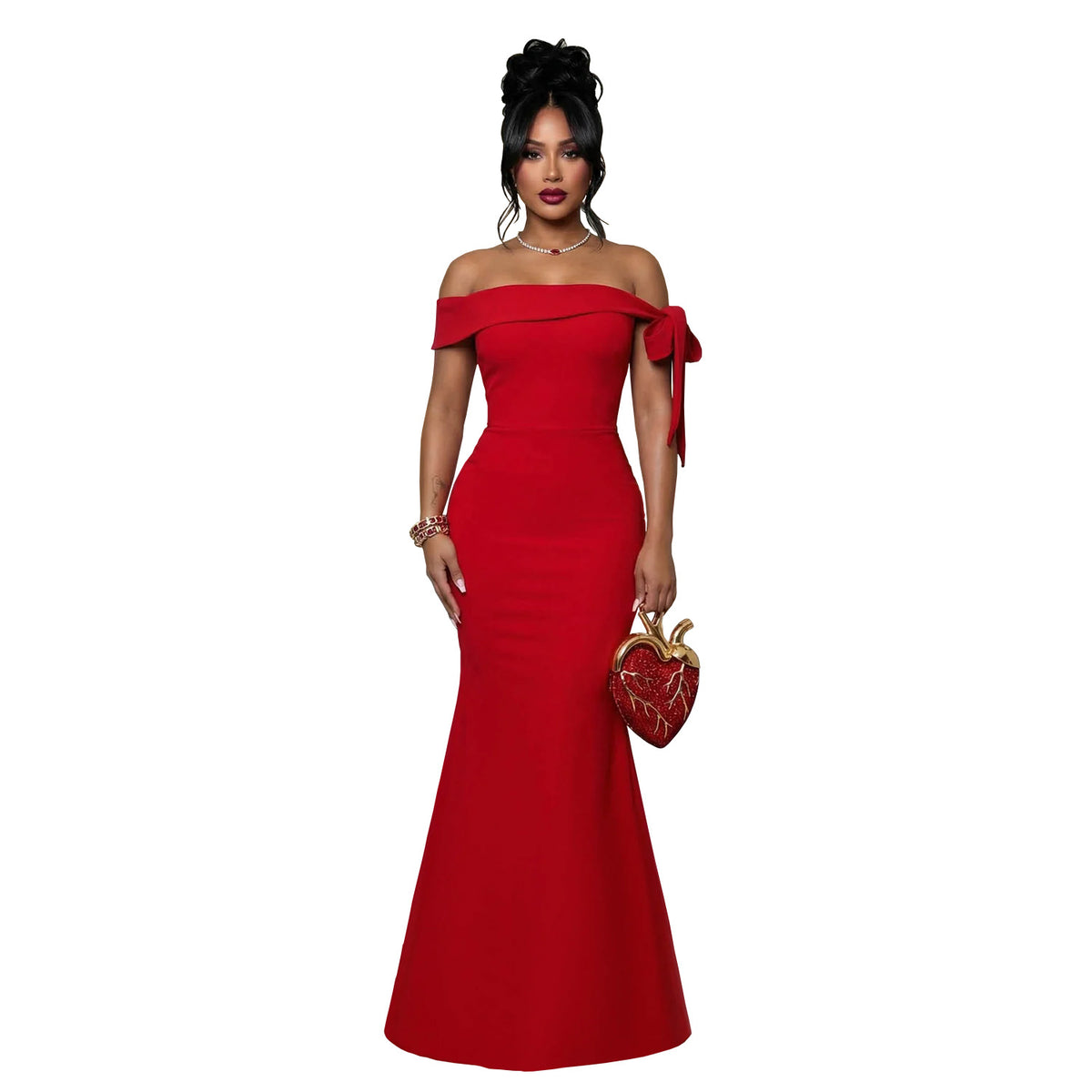 Elegant Textured Summer Dress – view 6