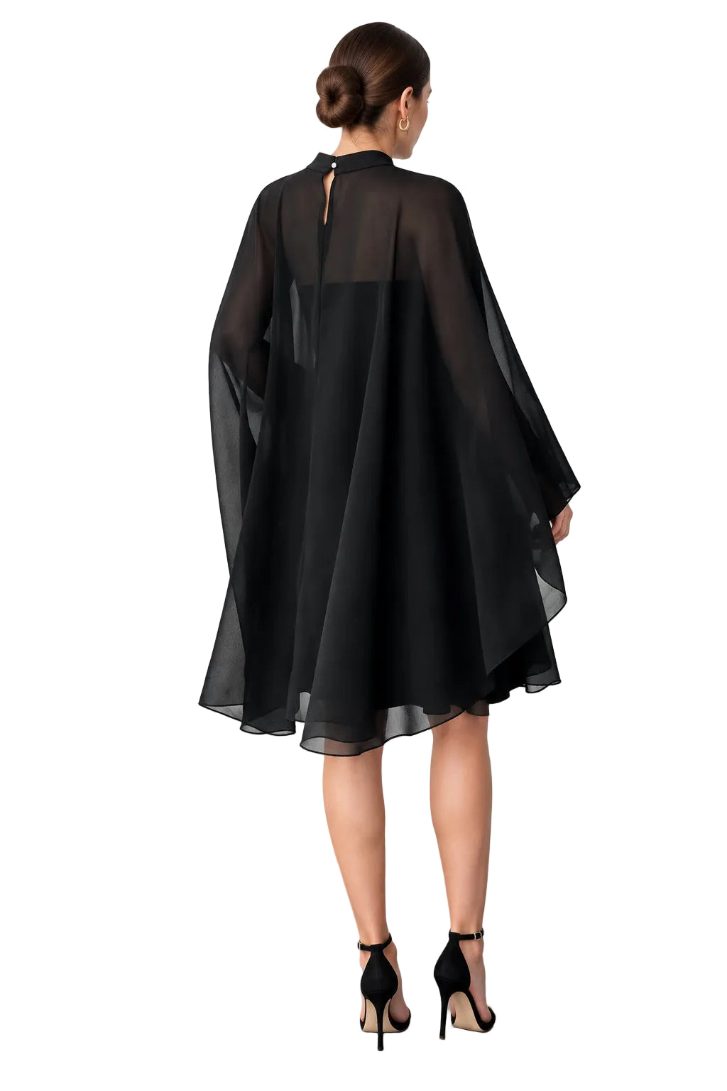 Plus Size Sleeveless Blouse & Tube Top Mini Dress Two-Piece Set – Women's Elegant Curvy Outfit