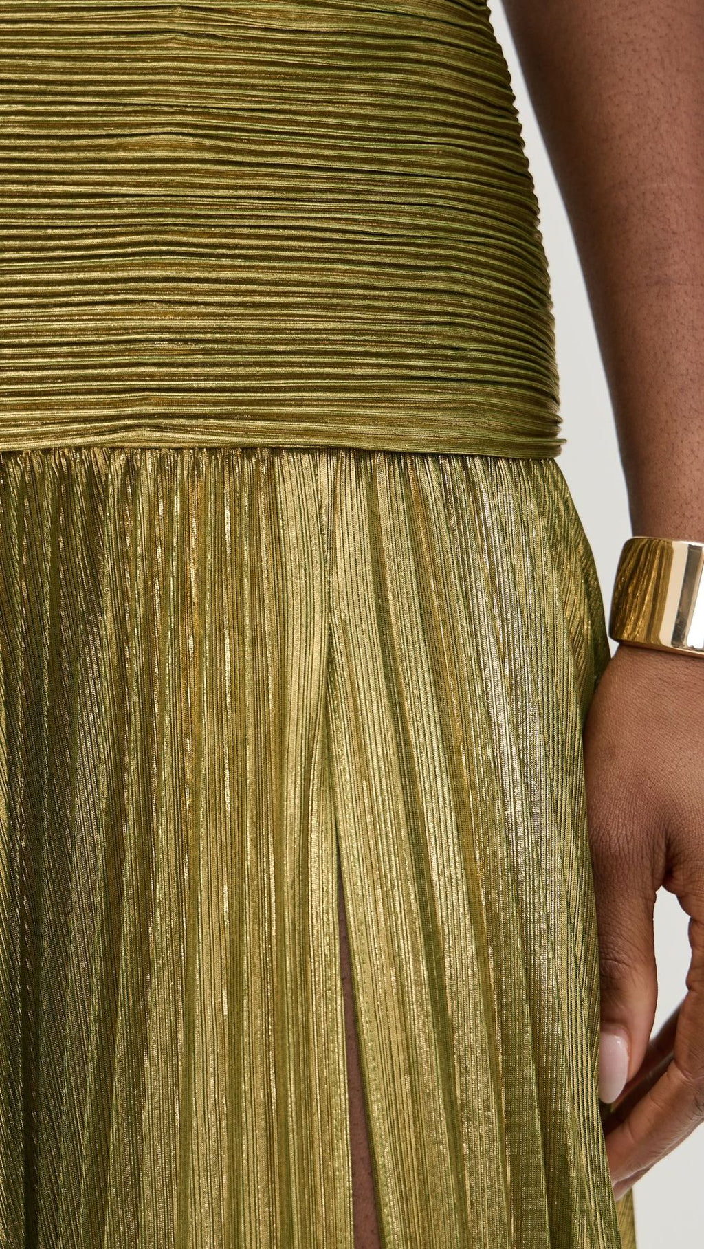 Sexy Pleated Halter Neck Long Dresses Summer Split Sleeveless Dress Evening Party Club Women's Clothing