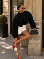 Zip Up Cropped Jacket